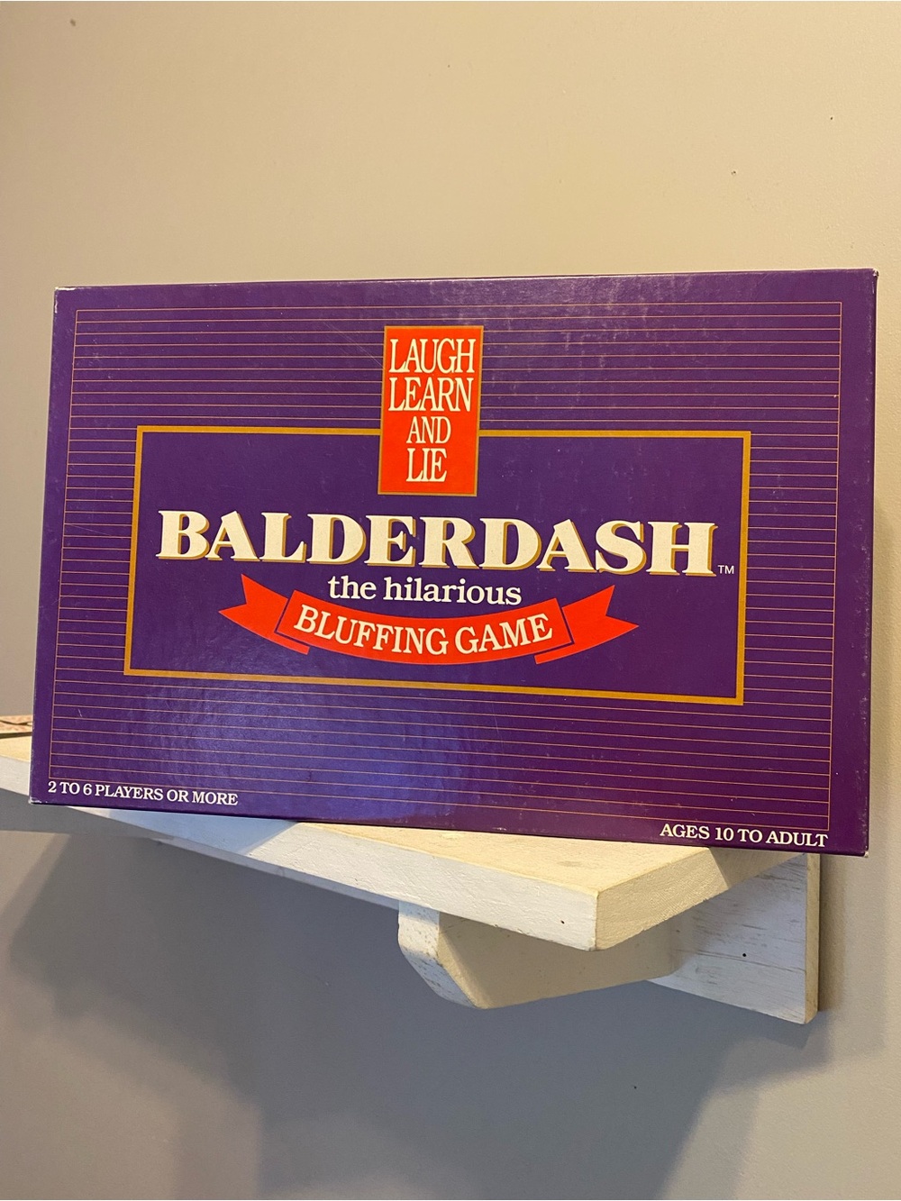 Vintage Balderdash Game 1984